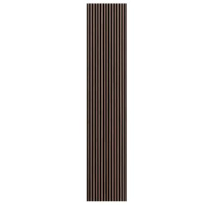 FibroTech PROFF akustikpanel, 605 x 3000 mm, walnut