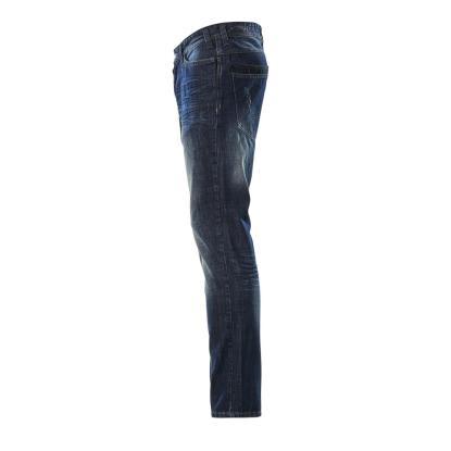 MASCOT FRONTLINE Manhatten Jeans, vasket blå denim