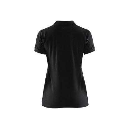 Blåkläder 3307 dame poloshirt, sort