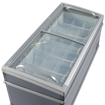 Scandomestic SIF700C supermarkedsfryser, 501 liter