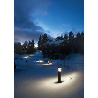 Norlys Egersund LED pullert, 63 cm, IP65, aluminium