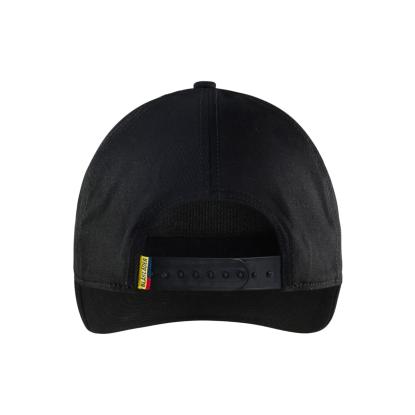 Blåkläder 2077 cap med stretch, sort - One size