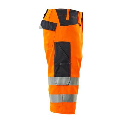 MASCOT SAFE SUPREME Luton arbejdsshorts, hi-vis orange/mørk marine