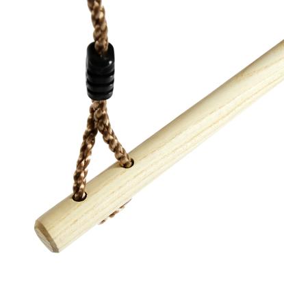 NORDIC PLAY trapezgynge, natur/træ, 115 x 58 x 3,5 cm