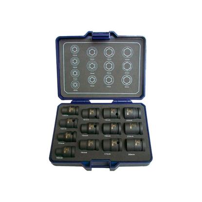 BATO krafttopsæt med magnet, 1/2", 10-22 mm - 13 dele