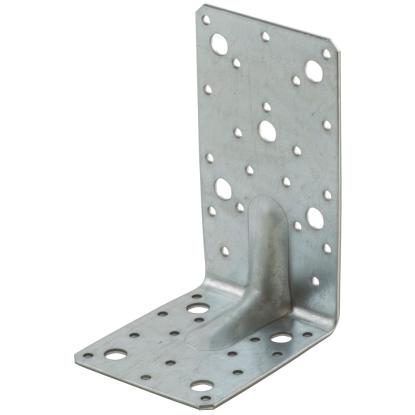 SIMA vinkelbeslag V170 med rib, pregalvaniseret, 170 x 110 x 3,0 x 95 mm