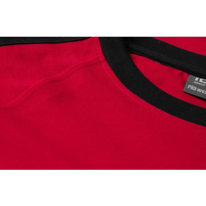 ID PRO Wear 0302 T-shirt med kontrast, rød