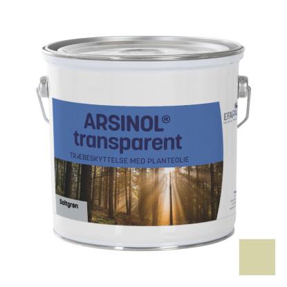 Arsinol® transparent træbeskyttelse, saltgrøn - 2,5 liter