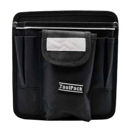 ToolPack værktøjslomme/mobilholder med 5 rum og bælteclips