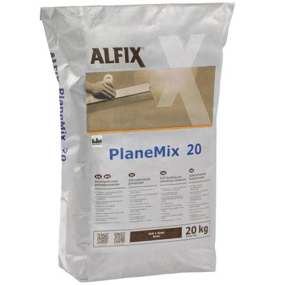 Alfix PlaneMix 20 gulvspartelmasse, indendørs - 20 kg