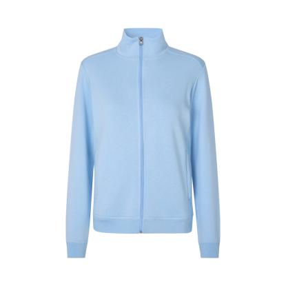 ID PRO Wear CARE 0383 cardigan, ubørstet, dame, lys blå