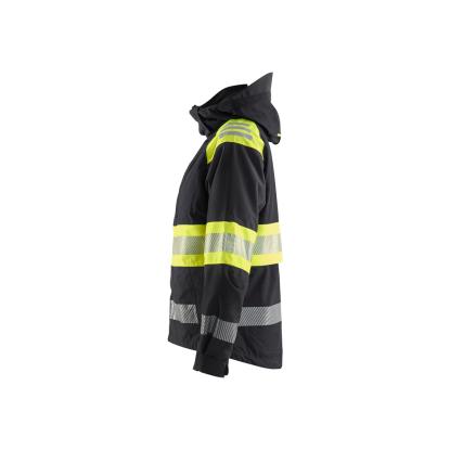 Blåkläder 4430 dame high vis skaljakke, sort/hi-vis gul
