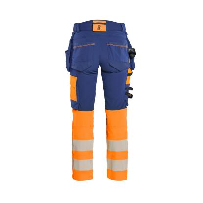 Blåkläder 7025 dame high vis buks 4-vejs stretch, marineblå/hi-vis orange