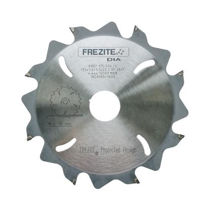 Frezite PCD savklinge til fibercement, Z8, Ø125 x 1,9 x 22,2 mm