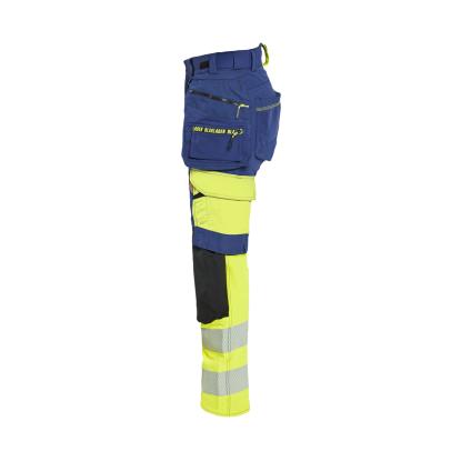 Blåkläder 7025 dame high vis buks 4-vejs stretch, marineblå/hi-vis gul