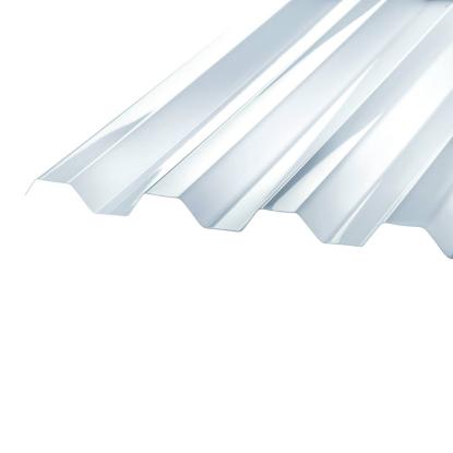 RIAS SUNLUX HI-PVC trapezplade, profil 76/18, opal - 1039 mm