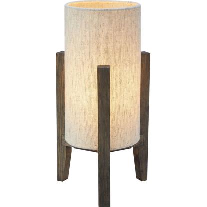 Markslöjd Eruca bordlampe, Ø17 x 34 cm, træ/beige