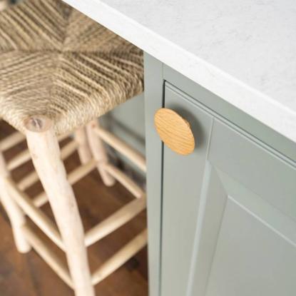 Beslag Design Split knop, Ø48 mm, eg