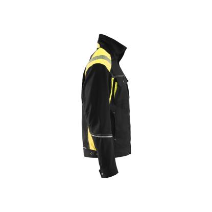Blåkläder 4095 håndværker jakke, sort/hi-vis gul