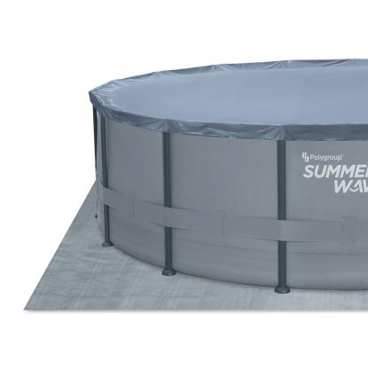 Summer Waves Elite Frame pool med filterpumpe og stige, Ø488 x 122 cm