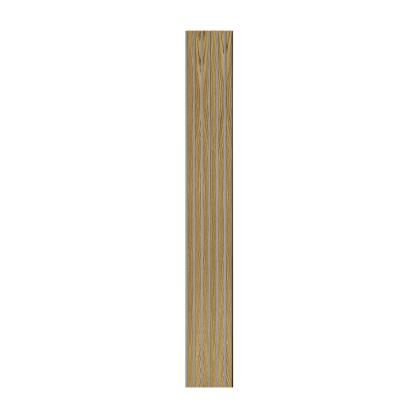 I-Wood Medio+ Original akustikpanel, brun olieret, grå filt og sort kerne, egefiner, 17 x 300 mm
