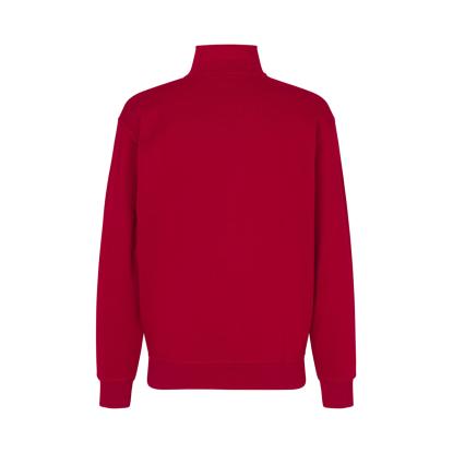 ID 0622 sweat cardigan, rød
