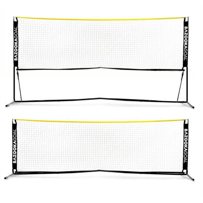 Bazooka fodtennis net, sort - 100/150 x 300 cm