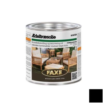 FAXE Ædeltræsolie, sort - 0,75 liter