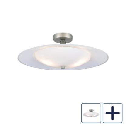 Halo Design Baroni loftlampe, G9, aluminium/opal