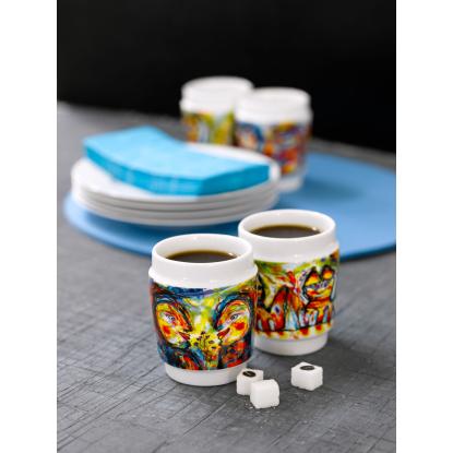 Steel-Function kunstkopper, Happy Fox, porcelæn - 250 ml