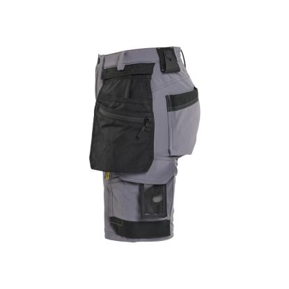 Blåkläder 7124 dame håndværker shorts 4-vejs stretch, mellemgrå/sort