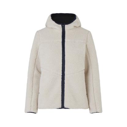 ID 0829 Pile fleecejakke, dame, off-white