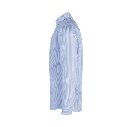 Seven Seas S90 Fine Twill Cadet skjorte, slim, lys blå