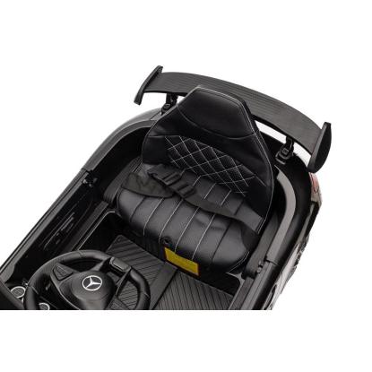 Mercedes AMG GTR elbil, 2 x 12V, sort