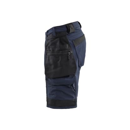 Blåkläder 1702 håndværker shorts 4-vejs stretch, mørk marineblå/sort