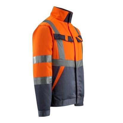 MASCOT SAFE LIGHT Forster arbejdsjakke, hi-vis orange/mørk marine