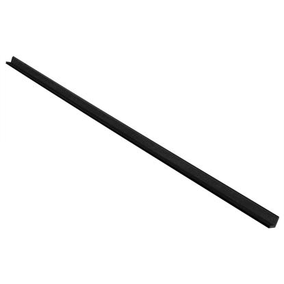 I-Wood UniPanel indvendigt hjørne, sortmalet, sort kerne, egefiner, 17 x 55 x 2780 mm