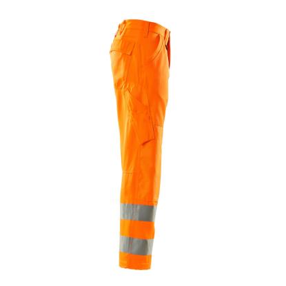 MASCOT SAFE LIGHT Geraldton arbejdsbukser med knælommer, hi-vis orange