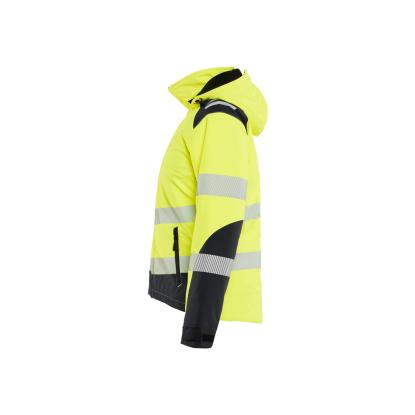 Blåkläder 4401 dame high vis letforet vinter softshelljakke, hi-vis gul/sort