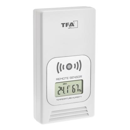 TFA LIFE trådløs vejrstation, hvid
