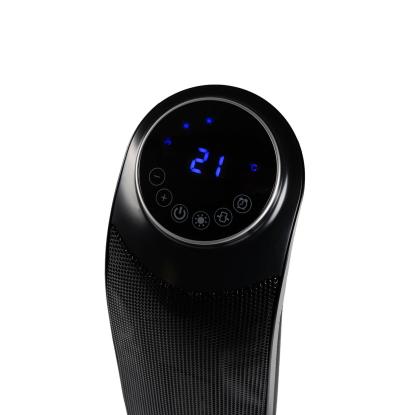 Eurom HI-Tower 2200 WiFi terrassevarmer, sort, 2200W