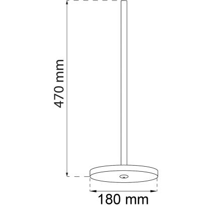 Habo Marble reservepapirholder