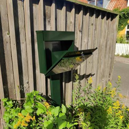 Glori ir Ko LB52 kolonihavepostkasse, mørk grøn