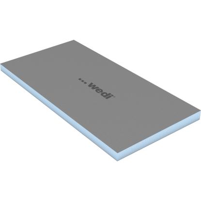 wedi Riolito gulvplade med fald, 600 x 1200 x 60/50 mm