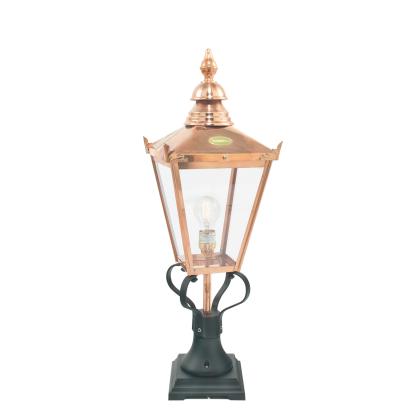 Norlys Chelsea Big stolpelampe, E27, IP44, kobber