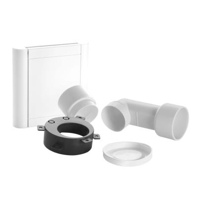 Nilfisk sugekontakt, hvid, med fittings - 42000221