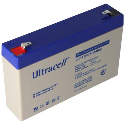 Batteri til elkøretøj 6V, 7Ah