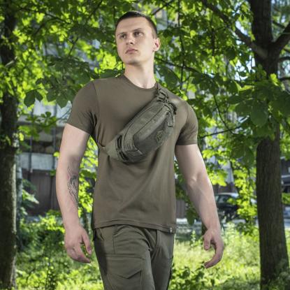 M-TAC Elite Hex bæltetaske, ranger green
