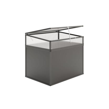 KGT mistbænk-overdel til højbed 130, antracitgrå, 121 x 91 x 32 cm