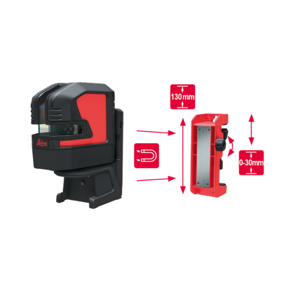 Leica Lino L2P5G linje og prik laser, vandret og lodret laser